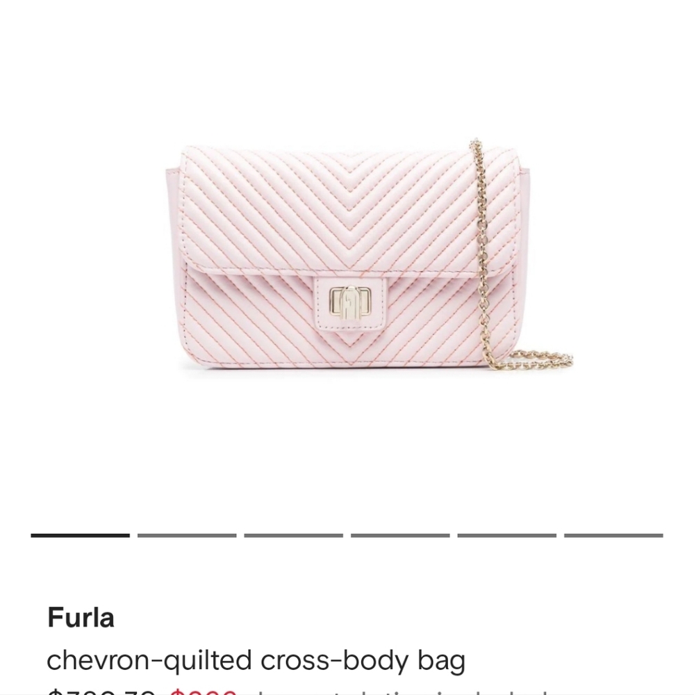 Furla quilted crossbody bag